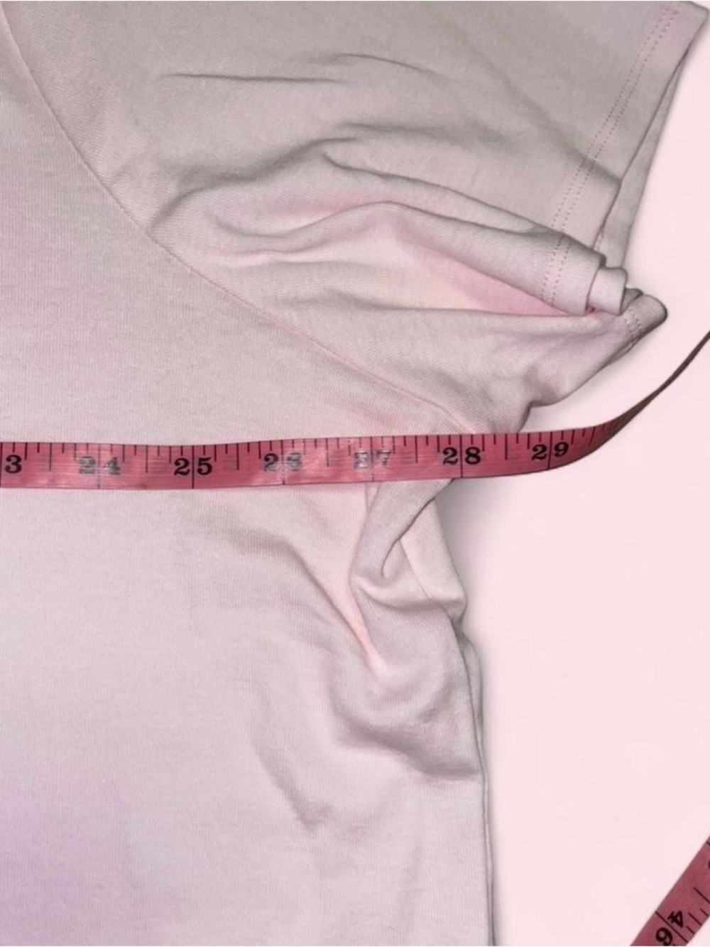 croft & barrow Light Pink Short Sleeve Crewneck Tee - Picture 6 of 8